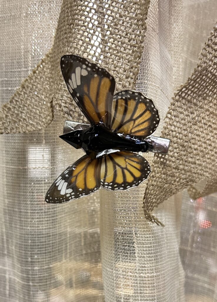 Butterfly hair clip